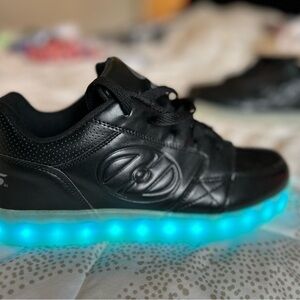 Heelys Black Rechargeable Light Up Sneakers